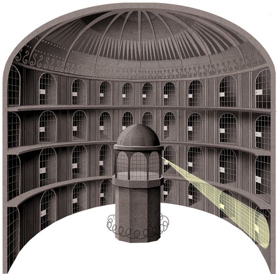 Jeremy Bentham'ın Panoptikon Mimarisi